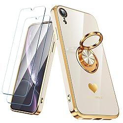 Nonional Compatible for iPhone XR Case with 2 Pack