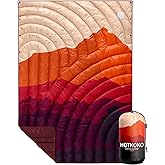 hotkoko Camping Blanket,Lightweight Puffy Printed Camping Blanket Packable Outdoor Blanket for Camping,Traveling, Stadium, Hiking, Picnics
