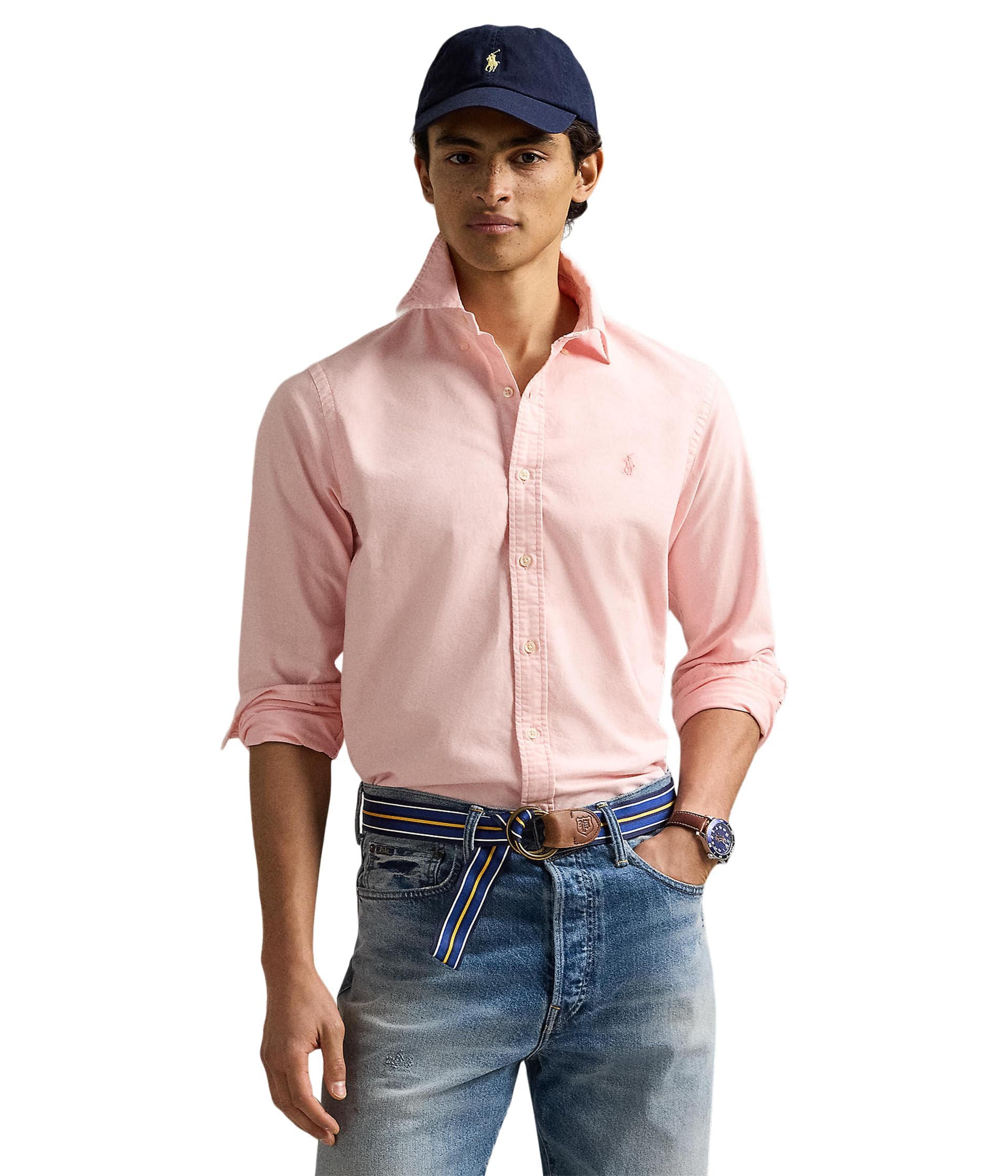 POLO RALPH LAUREN Mens Classic Fit Garment-Dyed
