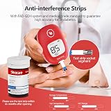 Sinocare Safe AQ Blood Glucose Test Strips 50pcs for Safe AQ Smart/Voice view 2