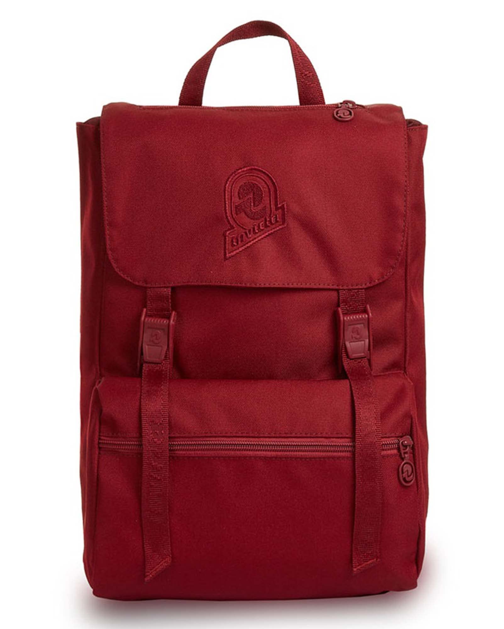 Invicta Backpack, JOLLY SOLID S Knapsack, Casual Daypack, Unisex, For Office, Day Trips & Commuting, For School, Sport, Free Time, Italian Design, red