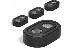 NREIRLY 593260 798452 Lawn Mower Air Filter for Briggs and Stratton 550ex 675exi 725exi Series, for Troy Bilt TB110 TB200 TB230 Lawnmower and More(4 Pack)