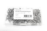 eivvia100pcs #8 * 1" Flat Head Cross Drive