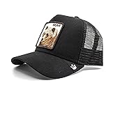 Goorin Bros. The Farm Unisex Original Adjustable Snapback Trucker Hat, The White Tiger, One Size