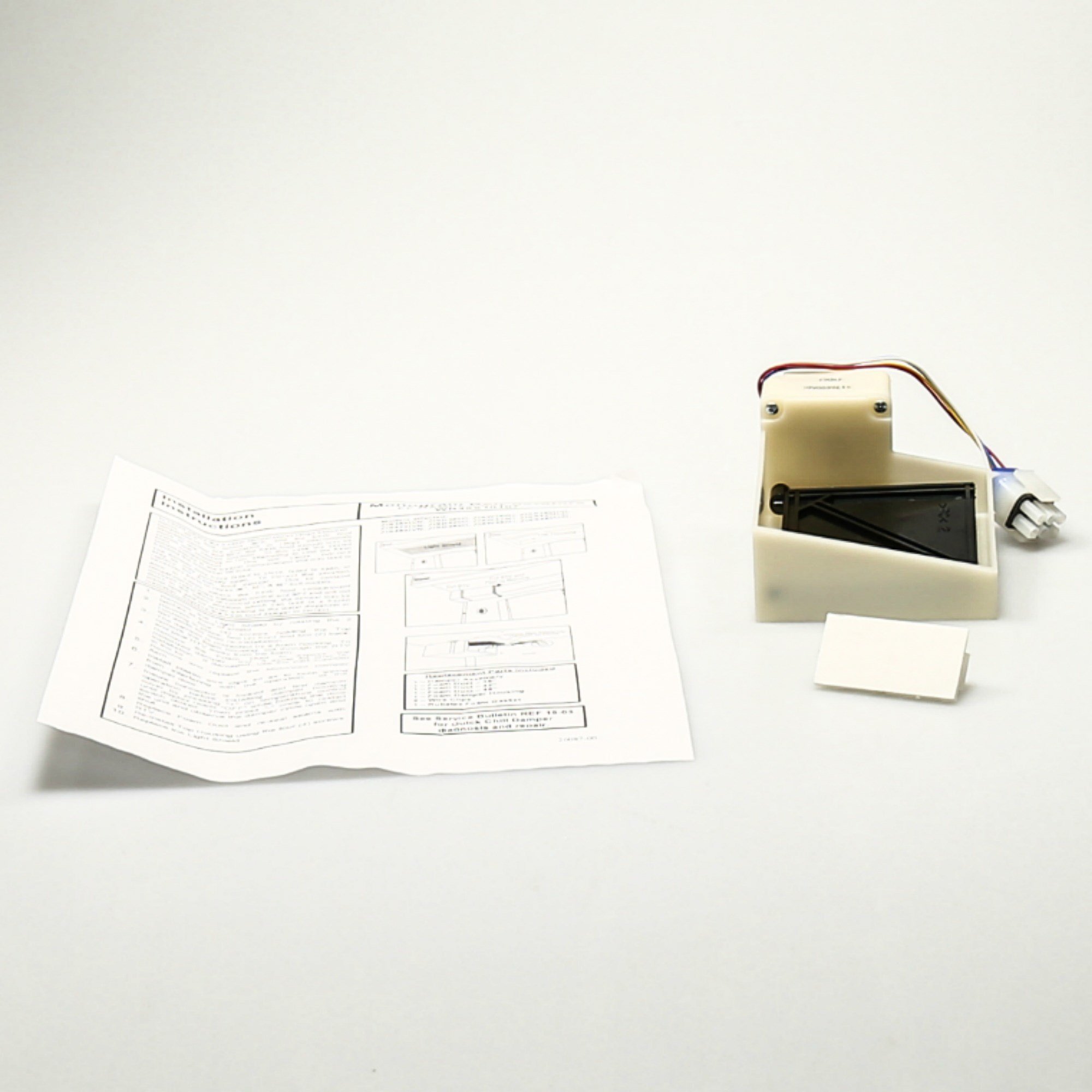 Photo 1 of GE WR49X10107 Genuine OEM Damper Control Assembly for GE Refrigerators