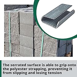 IDL Packaging Orgapack Open Serrated Seals for