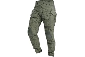 IDOGEAR Men's G3 Combat Pants with Knee Pads Multi Camouflage Trousers Airsoft Hunting Paintball Tactical Outdoor Pants