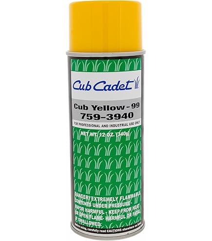 MTD 788S04021 Cub Yellow 2 Spray Paint 12oz Can for - Amazon.com