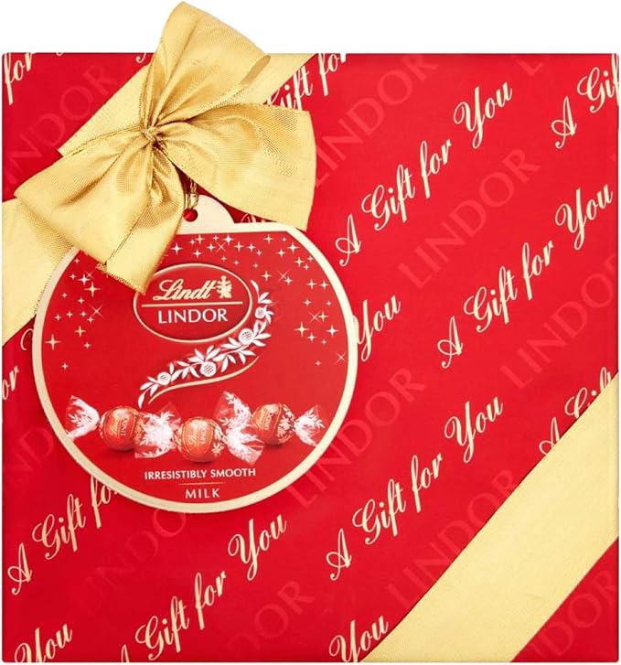 Lindt Lindor Milk Chocolate Truffle Wrapped Gift Box 287g Perfect For Sharing And Gifting Chocolate Balls With A Smooth Melting Filling Amazon Co Uk Grocery Lindt Lindor Milk Chocolate Truffle Wrapped Gift Box 287g Perfect For Sharing And Gifting Chocolate Balls With A Smooth Melting Filling Amazon Co Uk Grocery