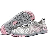YVIPO Hiking Barefoot Shoes for Women Men Breathable & Non-Slip Athletic Barefoot Wide Toe Water Shoes Lightweight Perfect for Walking,Running,and Swimming