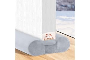 Yotache Under Door Draft Stopper - Easy to Install Double Side Draft Blocker - Seal for Bottom of Doors 30" to 36" - Blocks C