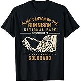 US National Parks - Colorado - Black Canyon Of The Gunnison T-Shirt