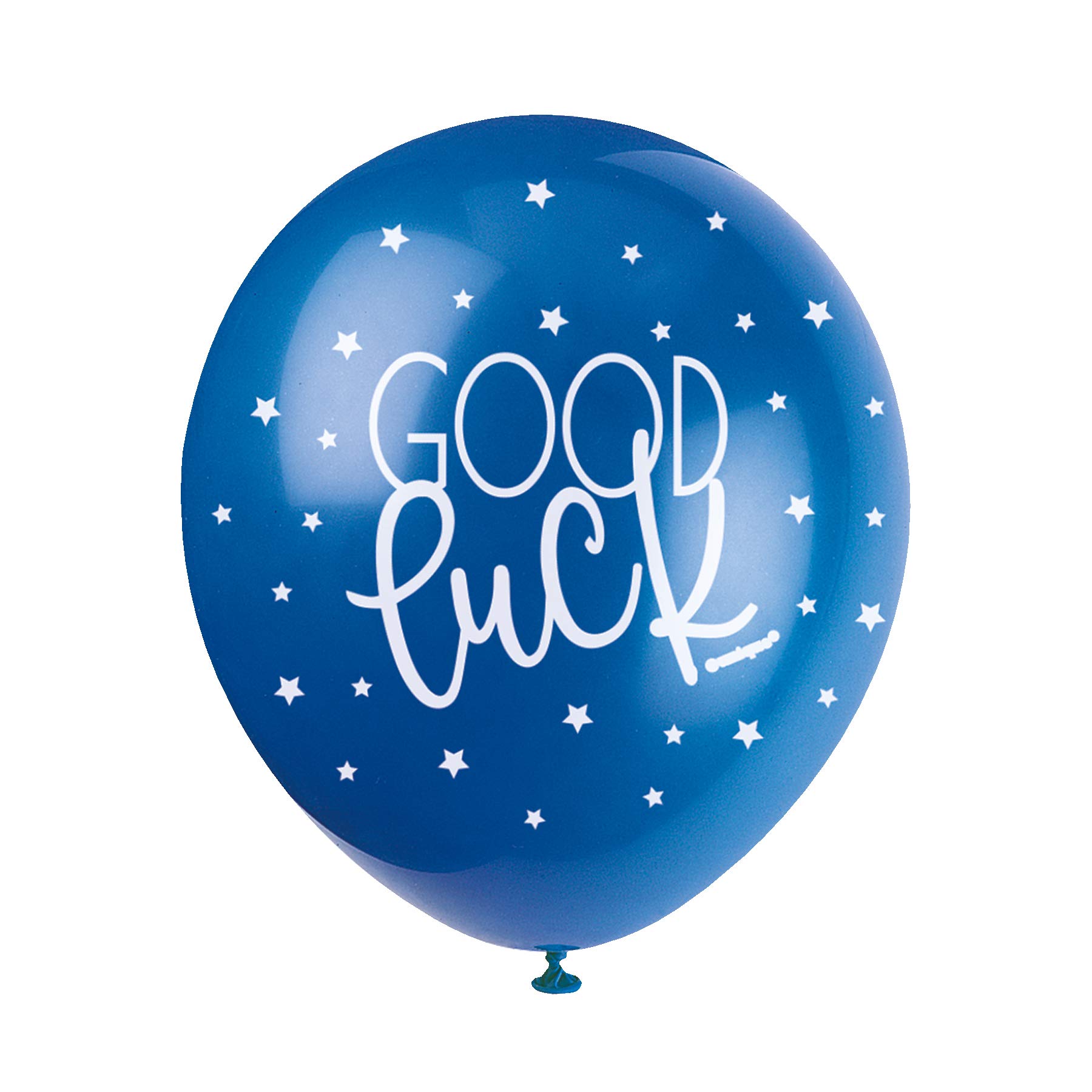 Good Luck Multicolor Latex Balloons (30cm) Pack of 5 - Party Balloons for Celebrations & Decorations