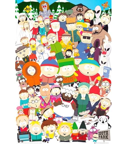 South Park Poster TVS293 - Premium Quality Show Art Print Made In USA