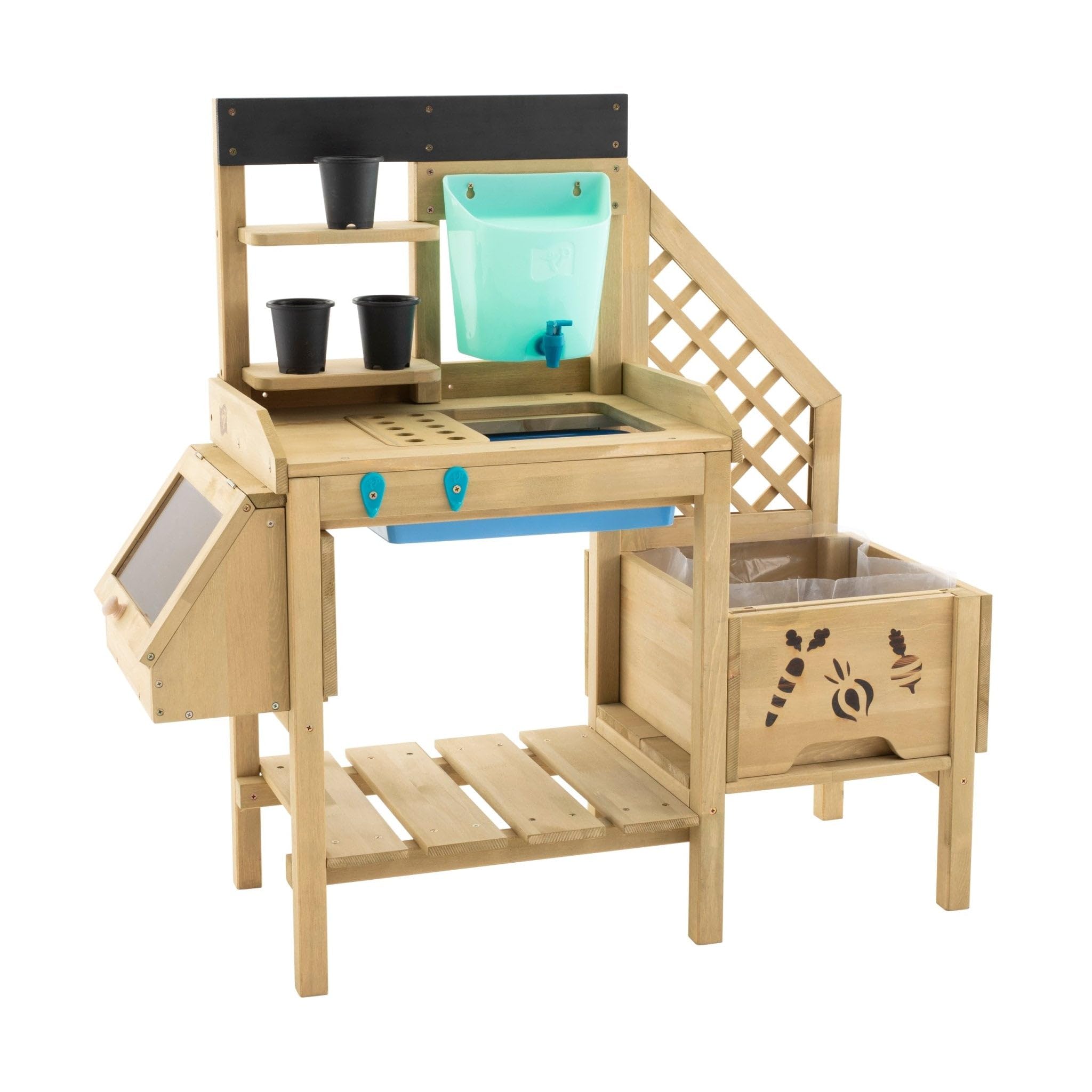 TP Toys, Deluxe Kids Potting Bench | Backyard Playset with Outdoor ...