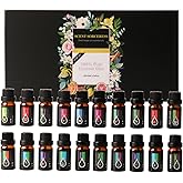 Essential Oils Set, 20 x 10ML Essential Oil Gift for Massage &amp; Diffuser | Refreshing, Sleep, Cars &amp; Home Products, Eucalyptus, Lavender, Peppermint, Tea Tree More Aromatherapy Oil