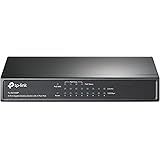 TP-LINK TL-SG1008P 8 Port Gigabit Unmanaged Desktop Switch with 4-Port PoE (No Configuration Required)