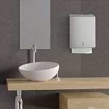 Modunful Paper Towel Dispenser Wall Mount Stainless Steel Large Capacity view 8