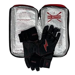 BRUCE BOLT TC42 Series Long Cuff Black Batting