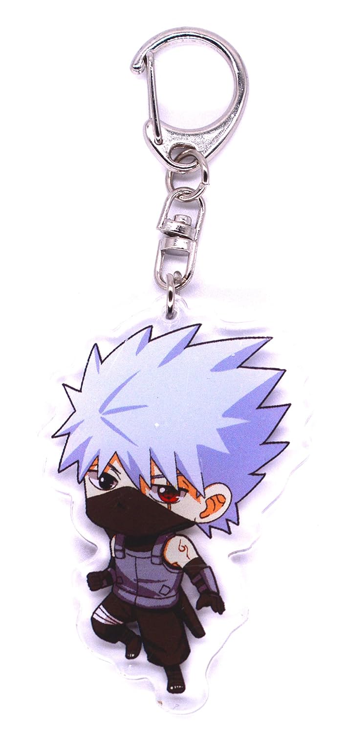 Anime Domain Llavero De Naruto Con Figura Chibikakashi