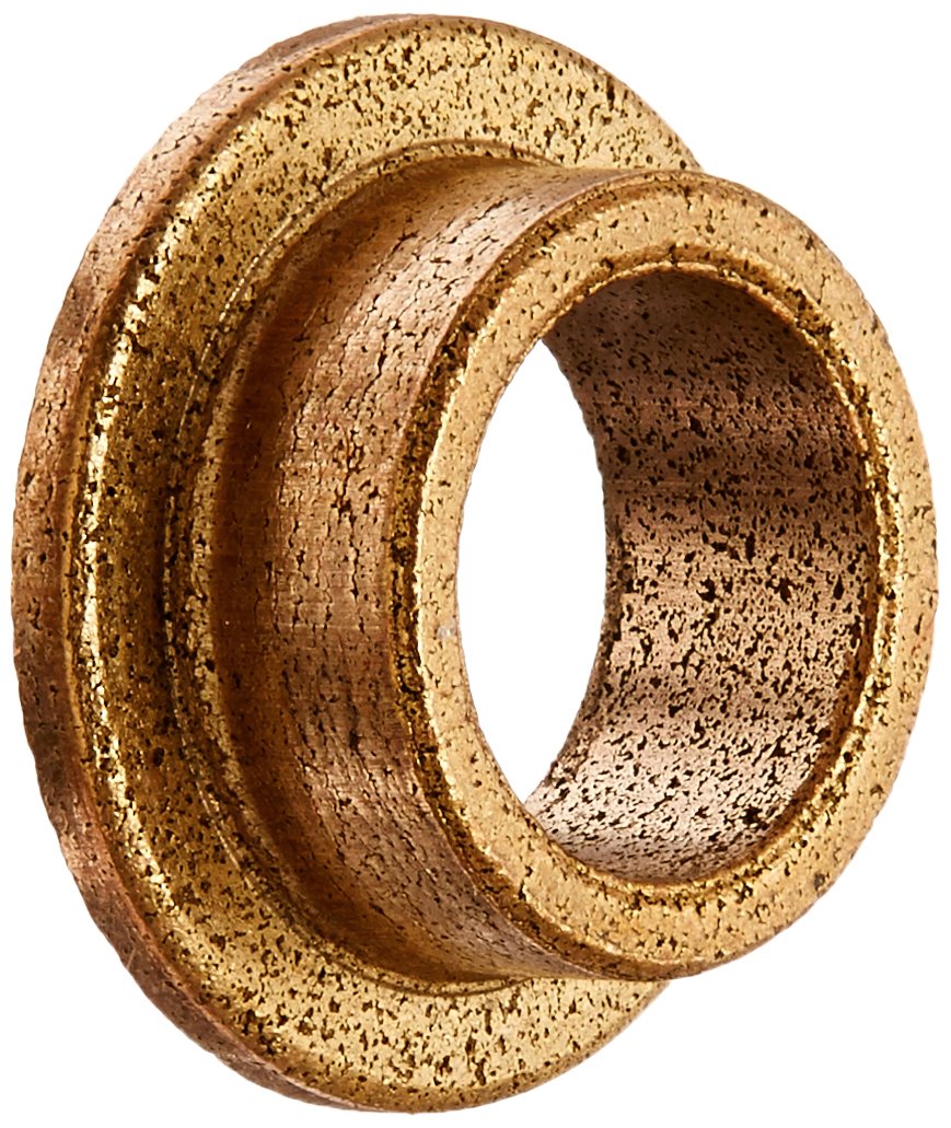 Flanged Bearing, I.D. 3/8, L 1/4, PK3 Flanged Sleeve Bearings Amazon