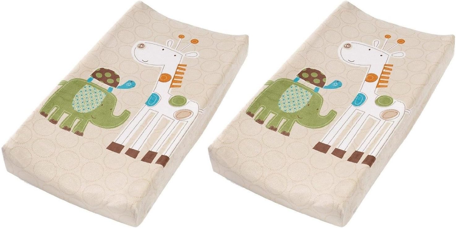 Summer Infant Changing Pad Cover - Safari (2 Count)