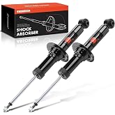 A-Premium Rear Bare Struts W/o Coil Spring, Set of 2 Compatible with Subaru | for Subaru Outback 2019-2024- 2x Replacement Suspension Complete Strut Assembly