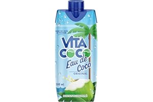 Vitacoco Coconut Water, Pure, 16.9 Ounce (Pack of 12), 500ml