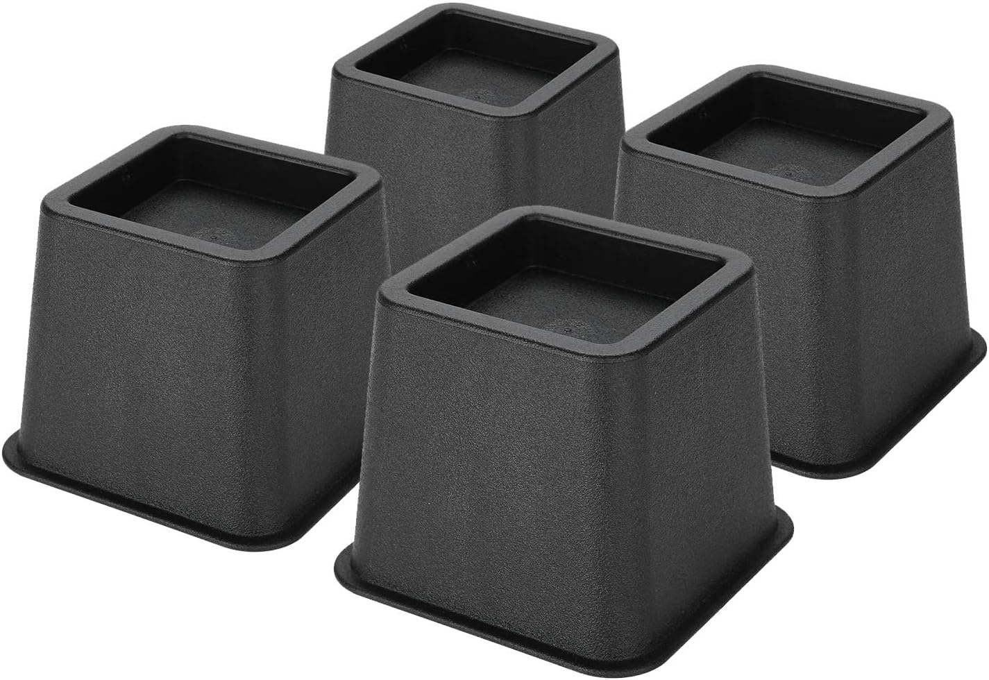 SurePromise Pack of 4 Heavy Duty 3 inch Bed Risers Elephant Feet Aid