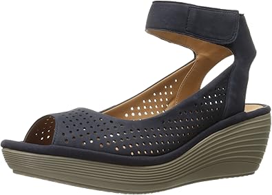 clarks women's reedly salene wedge sandal