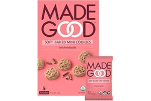 MADE GOOD MadeGood Snickerdoodle Soft Baked Cookies, Organic Snacks, 0.85oz Each