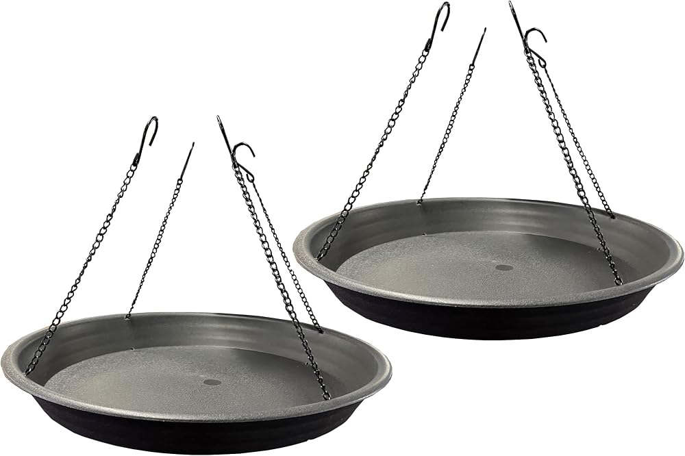 Selections Large Bird Feeder Seed Catcher Tray Attachment Pack of 2