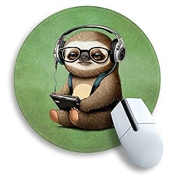 Funny Green Round Mouse Pad Mouse Pad for