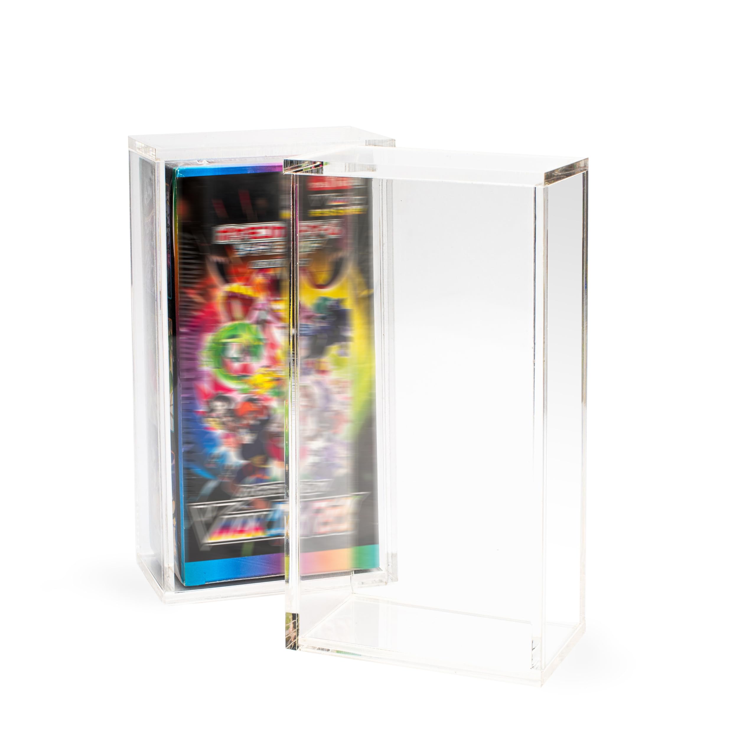Acrylic Protector for Japanese Pokemon Booster Protects your Japanese Pokemon Box from wear and tear with this acrylic – Ideal for Japanese Pokémon Booster Collectors