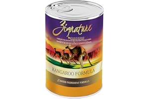 Zignature Kangaroo Canned Dog Food Formula 12/13oz