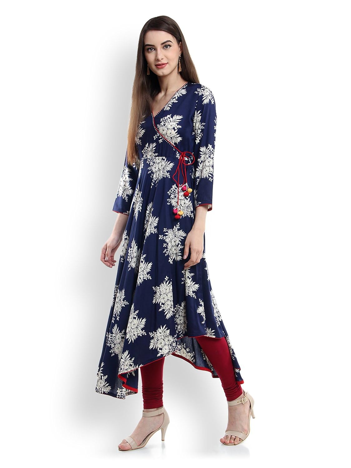 tissu women's viscose printed angrakha style anarkali (tissu 1711_blue)