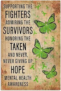 Amazon.com: PreLove Mental Health Butterfly Supporting The ...