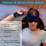Fasola Thumb Brace Reversible Spica Splint Left Right Hand Breathable view 8
