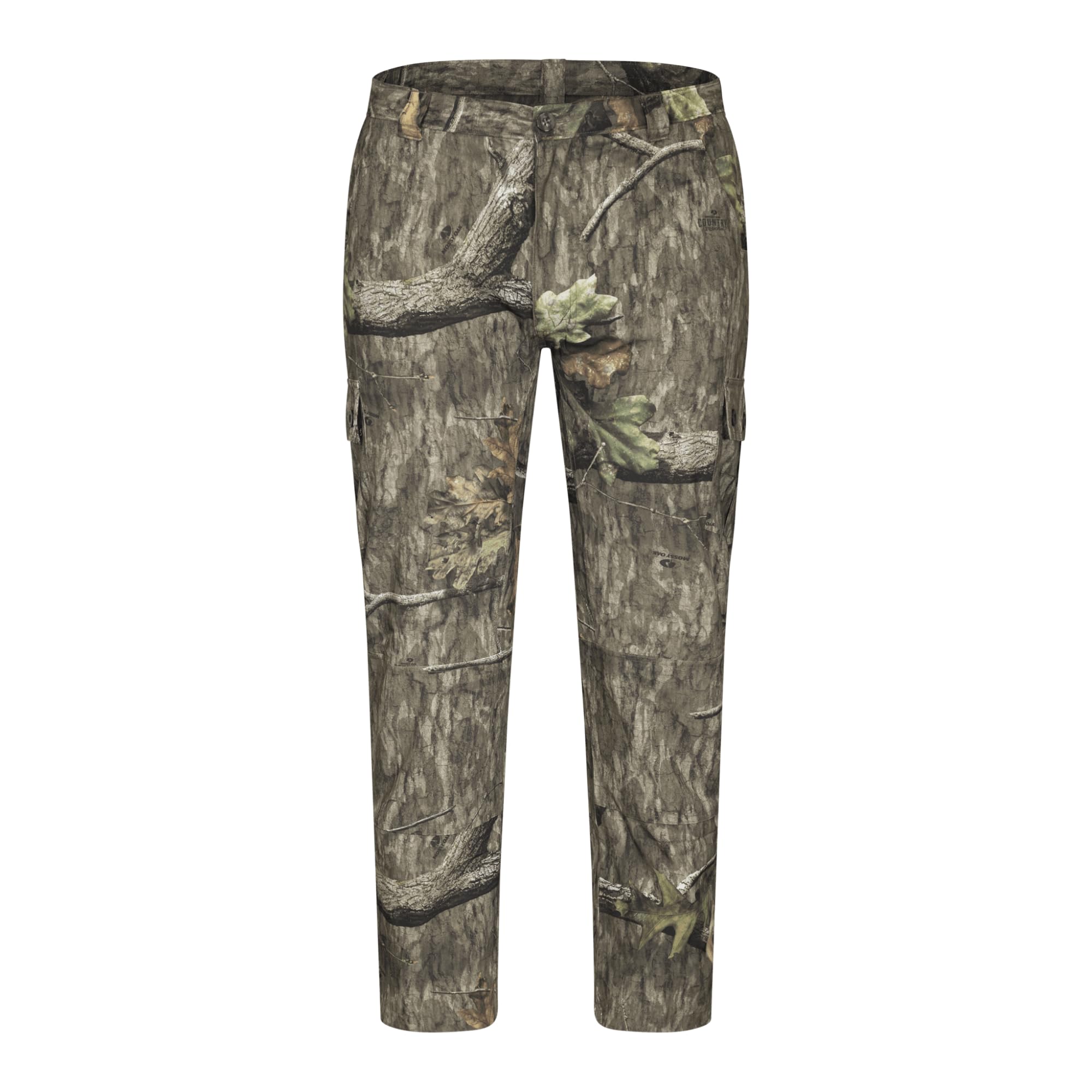 Mossy Oak Men's Standard Lightweight Camo Hunting Pants Tibbee, Country DNA, X-Large Image