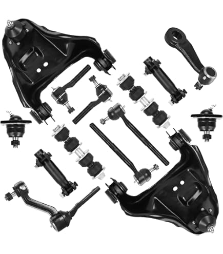 Kit De 4 Brazos De Control Delanteros Con Rótulas Para Chevrolet Blazer, Malibu, S10, GMC Y Otros (1978-2004)