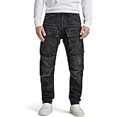 G-Star RAW Mens 3D Straight Tapered Denim CargoJeans