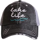 KATYDID Lake Life Baseball Cap - Trucker Hat for Women - Stylish Cute Sun Hat