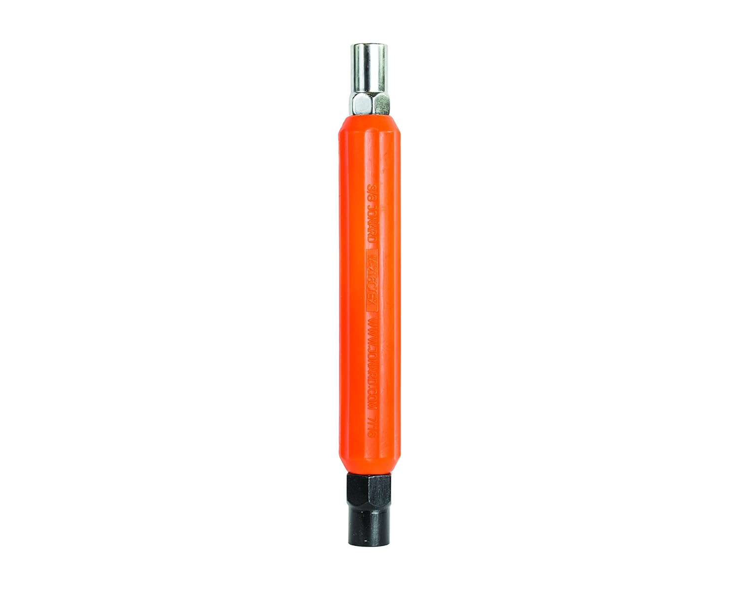 Jonard Tools M-216C/EX, Impact Resistant Hex Can Wrench with 7/16" and 3/8" Hex Sockets and Ergonomic Handle, 1" Diameter Handle, 7" Length, Hex Outer Socket: Industrial & Scientific