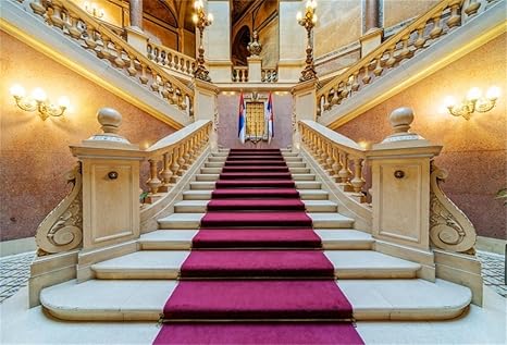 Yongfoto 3x2m Vinyle Toile De Fond Mariage Europeen Luxueux Palais Chateau Escalier Elegant Tapis Rouge Interieur Fond Decors Studio Photo Video Fete Photobooth Photographie Accesorios Amazon Fr Photo Camescopes