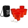 Jumbo Pong - Giant Yard Pong Game for Outdoor Lawn, Backyard, Camping