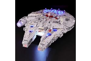 BRIKSMAX Led Lighting Kit for Star Wars Ultimate Millennium Falcon - Compatible with Lego 75192 Building Blocks Model- Not Include The Lego Set