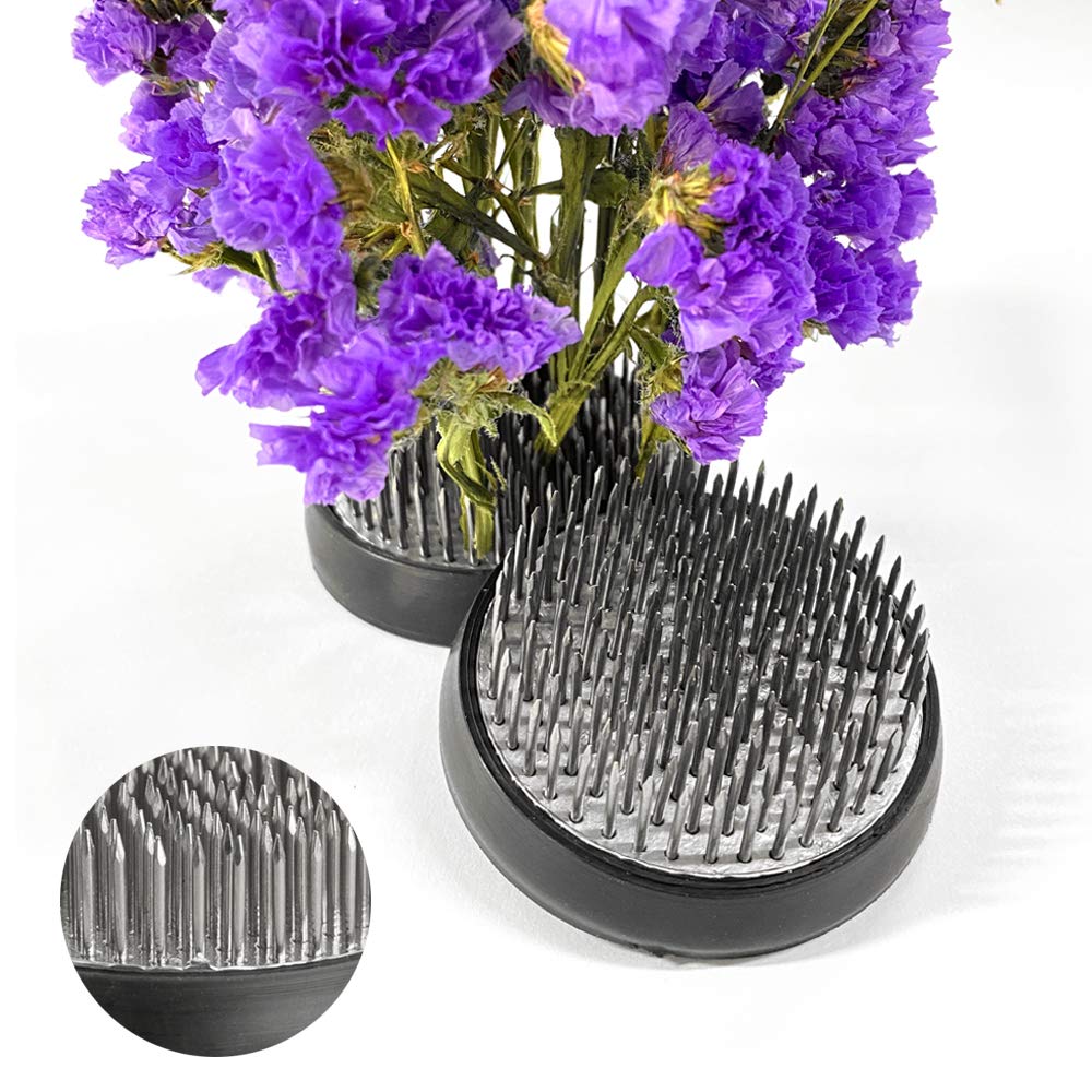 Flower Frog Stainless Steel Pin Frog Flower Arrangement Holder (50mm (2pcs))