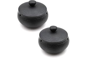 2PCS ceramic Ashtray with Lids,2 Pack Windproof, Cigarette Ashtray for Indoor or Outdoor Use，Ash Holder for Smokers,Desktop S