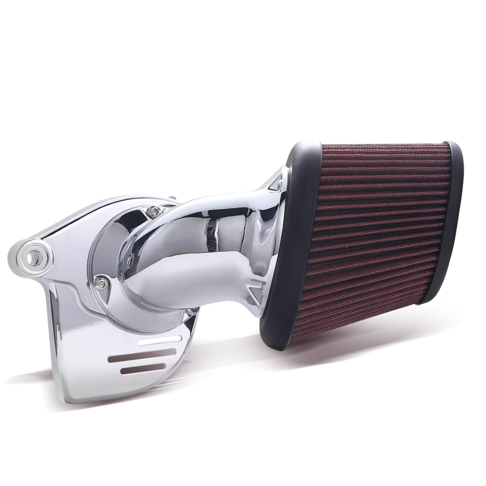 Photo 1 of Heavy Breather Extreme High Flow Air Cleaner Intake Filter for Harley Touring, Softail, Street Electra Road King Glide, CVO,Ultra,2018-2025 (Chromed)