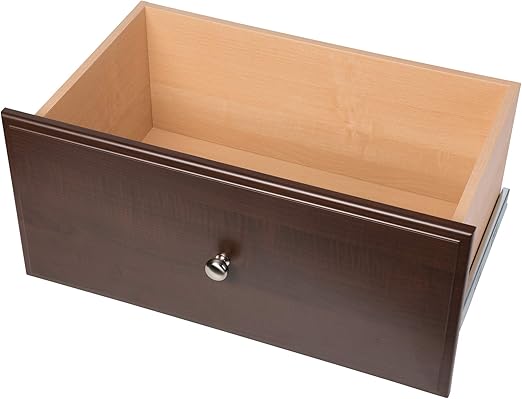 Amazon Com Easy Track 12 Drawer Closet Storage Truffle Home
